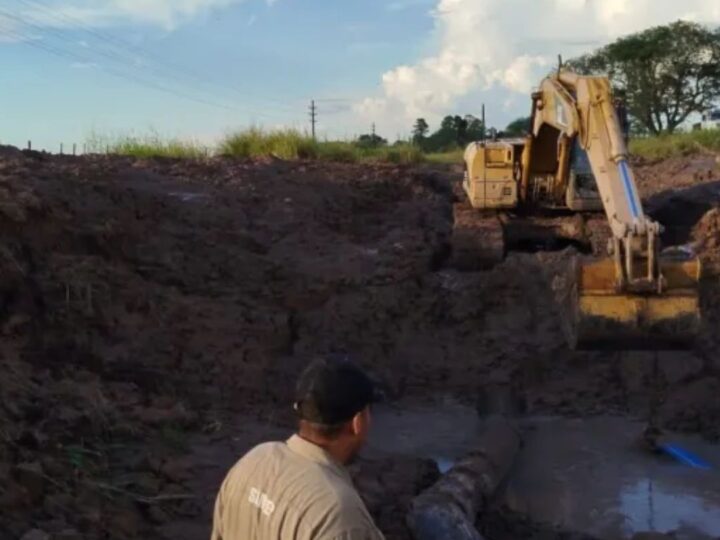 GENERAL SAN MARTÍN: COMENZÓ EL BOMBEO DE AGUA Y EL SERVICIO SE NORMALIZA DE FORMA PROGRESIVA