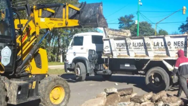 LA LEONESA: AVANZAN LAS OBRAS DE REFACCIÓN Y MEJORA EN LA TERMINAL DE ÓMNIBUS